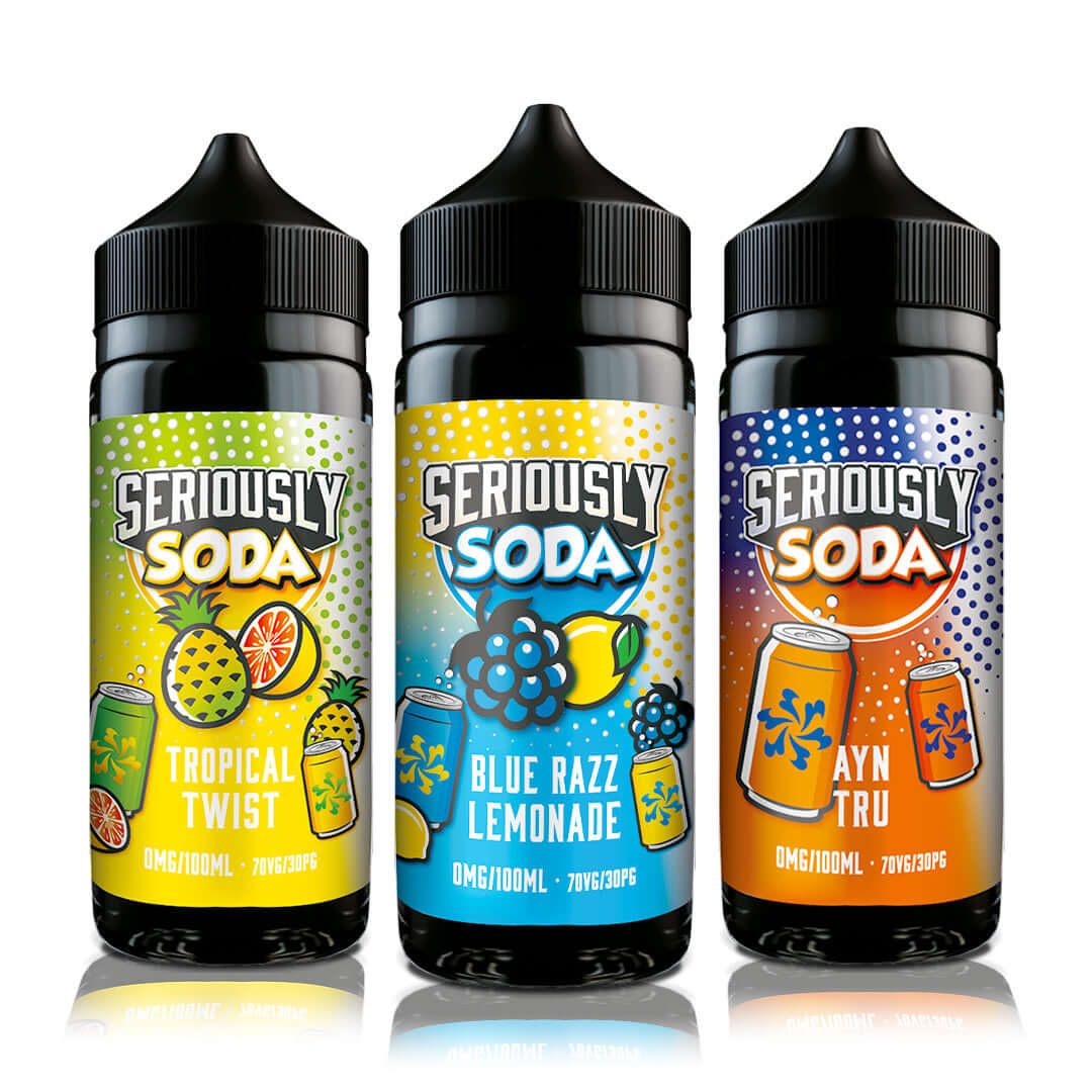 Group image of Doozy Vape Co Seriously Soda 100ml Shortfill E-Liquid
