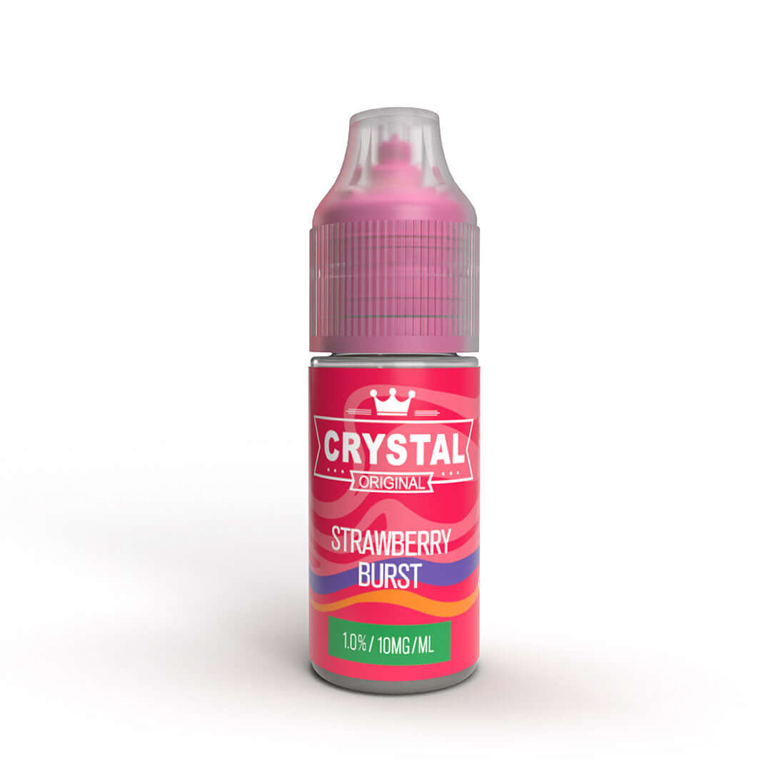 SKE Crystal Bar Salts Strawberry Burst 10mg Nicotine Salt E-Liquid