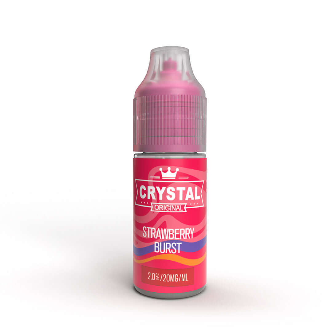 SKE Crystal Bar Salts Strawberry Burst 20mg Nicotine Salt E-Liquid