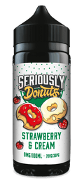 Doozy Vape Co Seriously Donuts Strawberry and Cream 100ml Shortfill E-Liquid