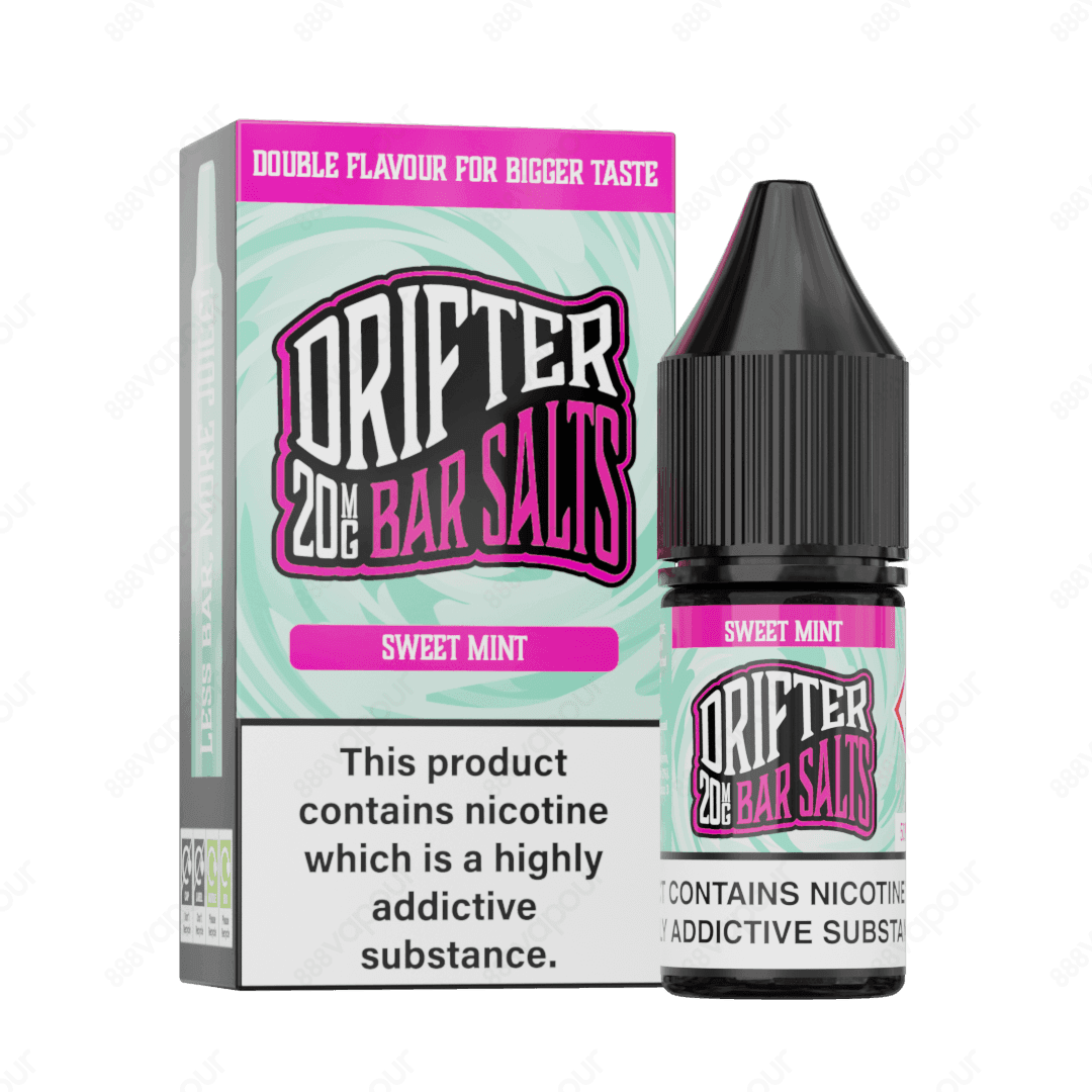 Drifter Bar Salts Sweet Mint 10mg Nicotine Salt E-Liquid