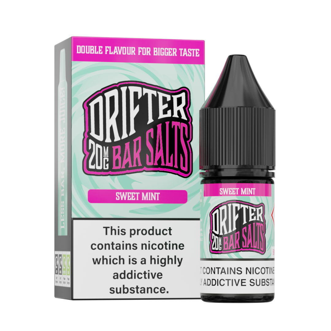 Drifter Bar Salts Sweet Mint 20mg Nicotine Salt E-Liquid