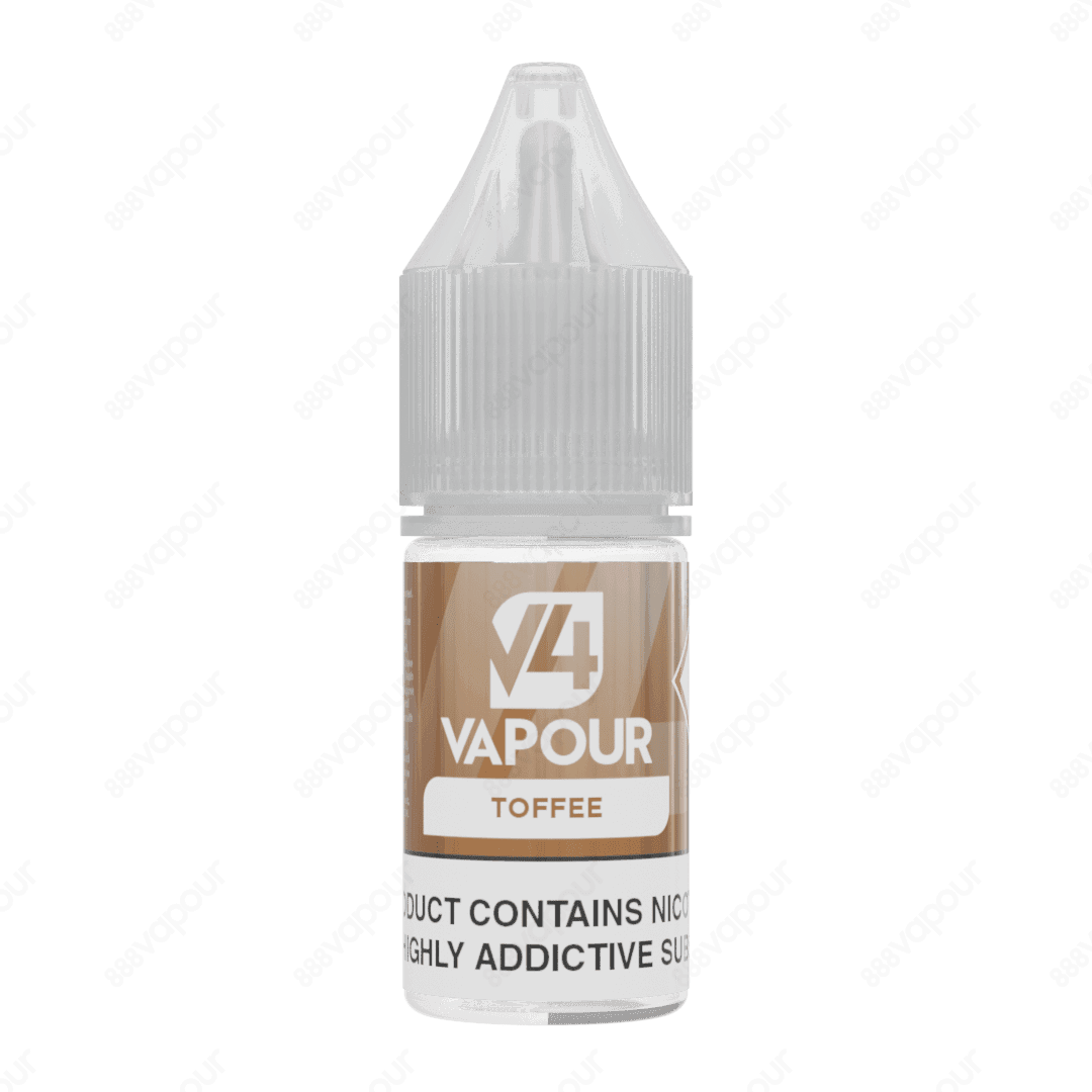 V4 Vapour Toffee 0mg Freebase 10ml E-Liquid