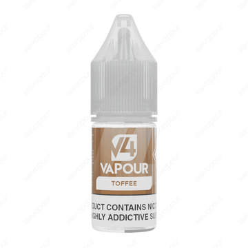 V4 Vapour Toffee 0mg Freebase 10ml E-Liquid