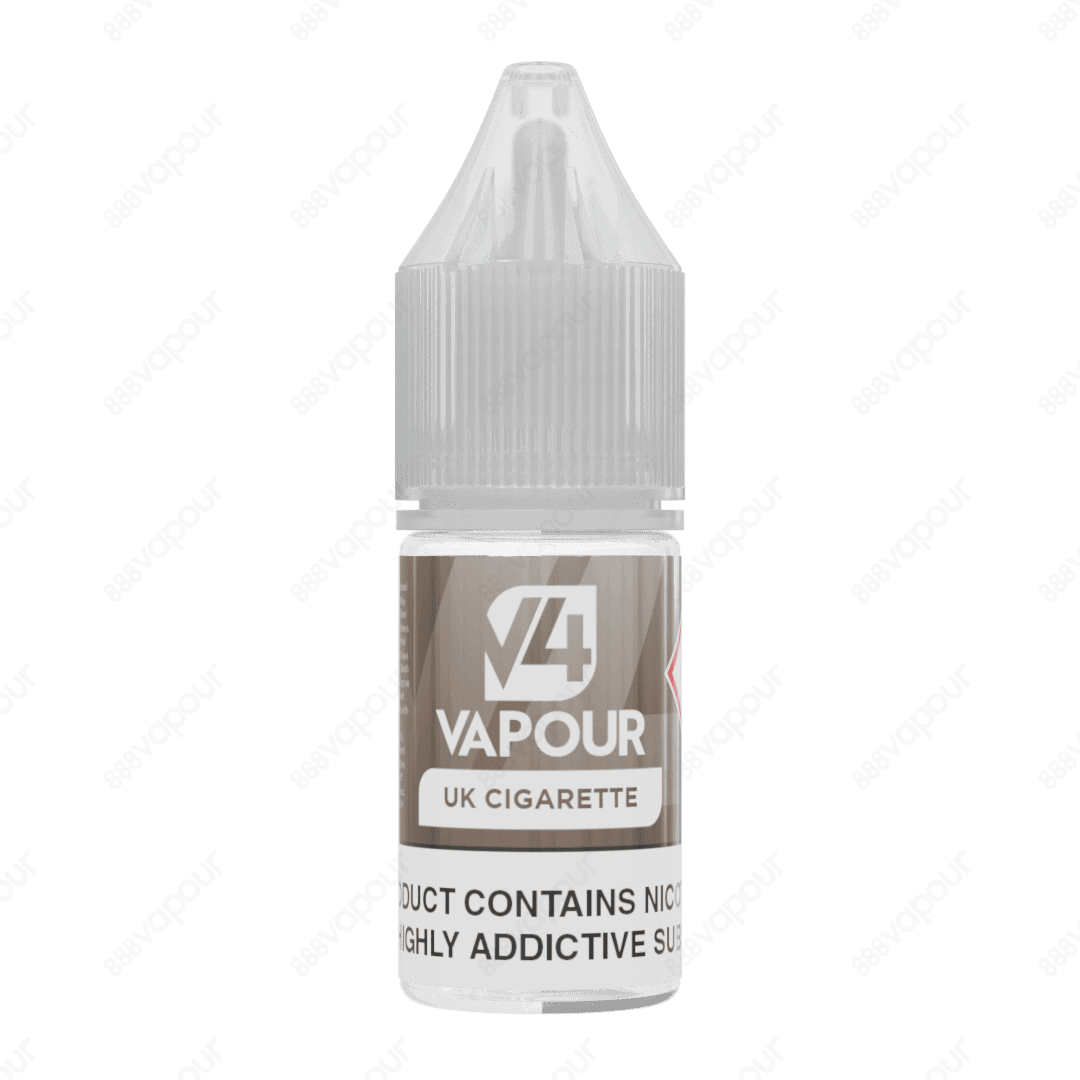 V4 Vapour UK Cigarette 0mg Freebase 10ml E-Liquid