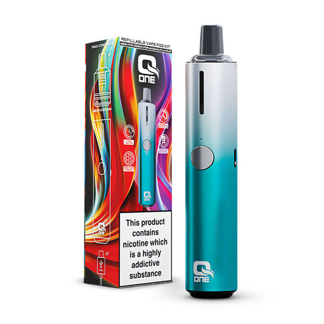 Aqua Silver Pure Q One Pod Kit