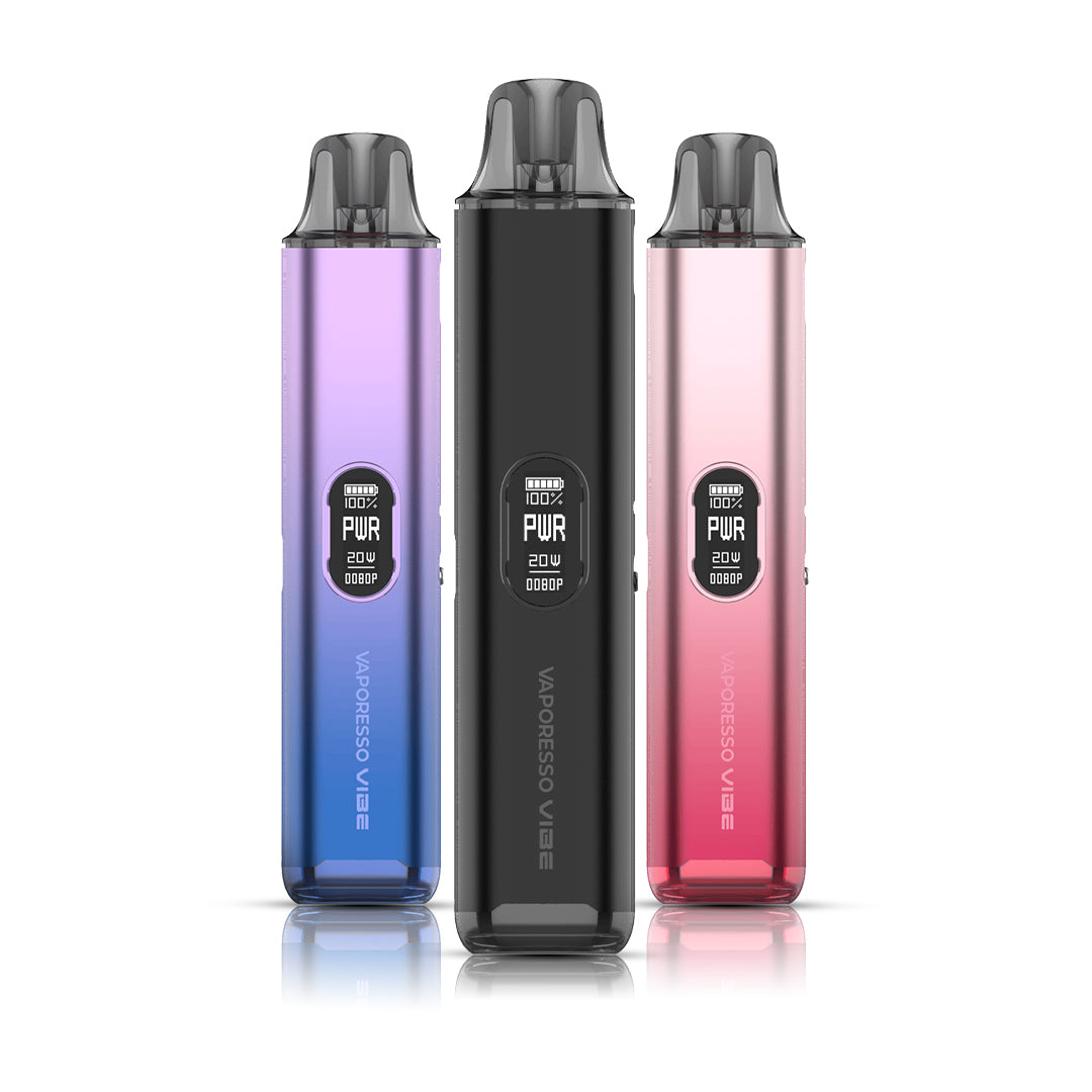 Vaporesso Vibe Kit | Sleek Refillable Vape with COREX Tech 888 Vapour Vaporesso Vibe Kit | Sleek Refillable Vape with COREX Tech 888 Vapour