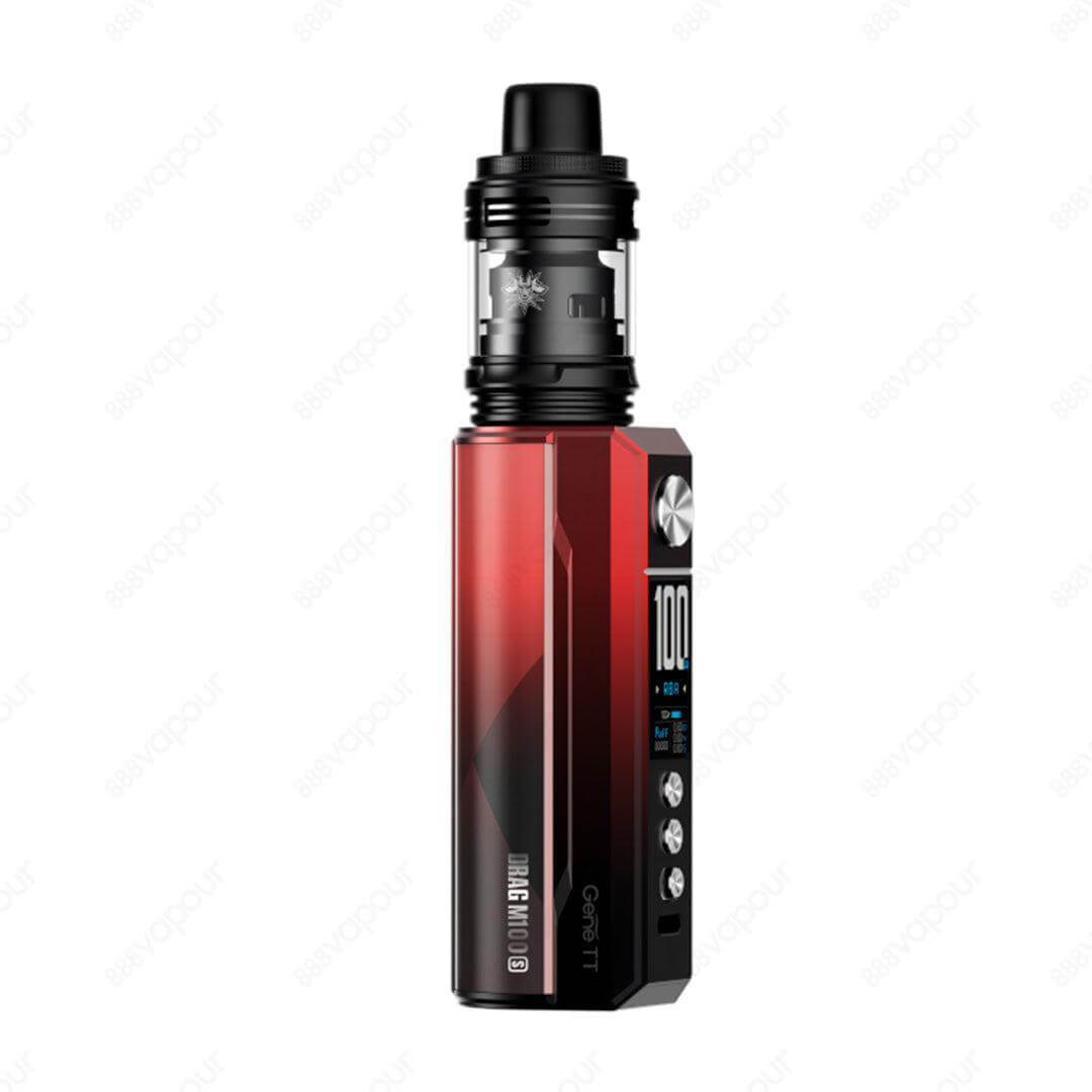 Red and Black Voopoo M100s Kit