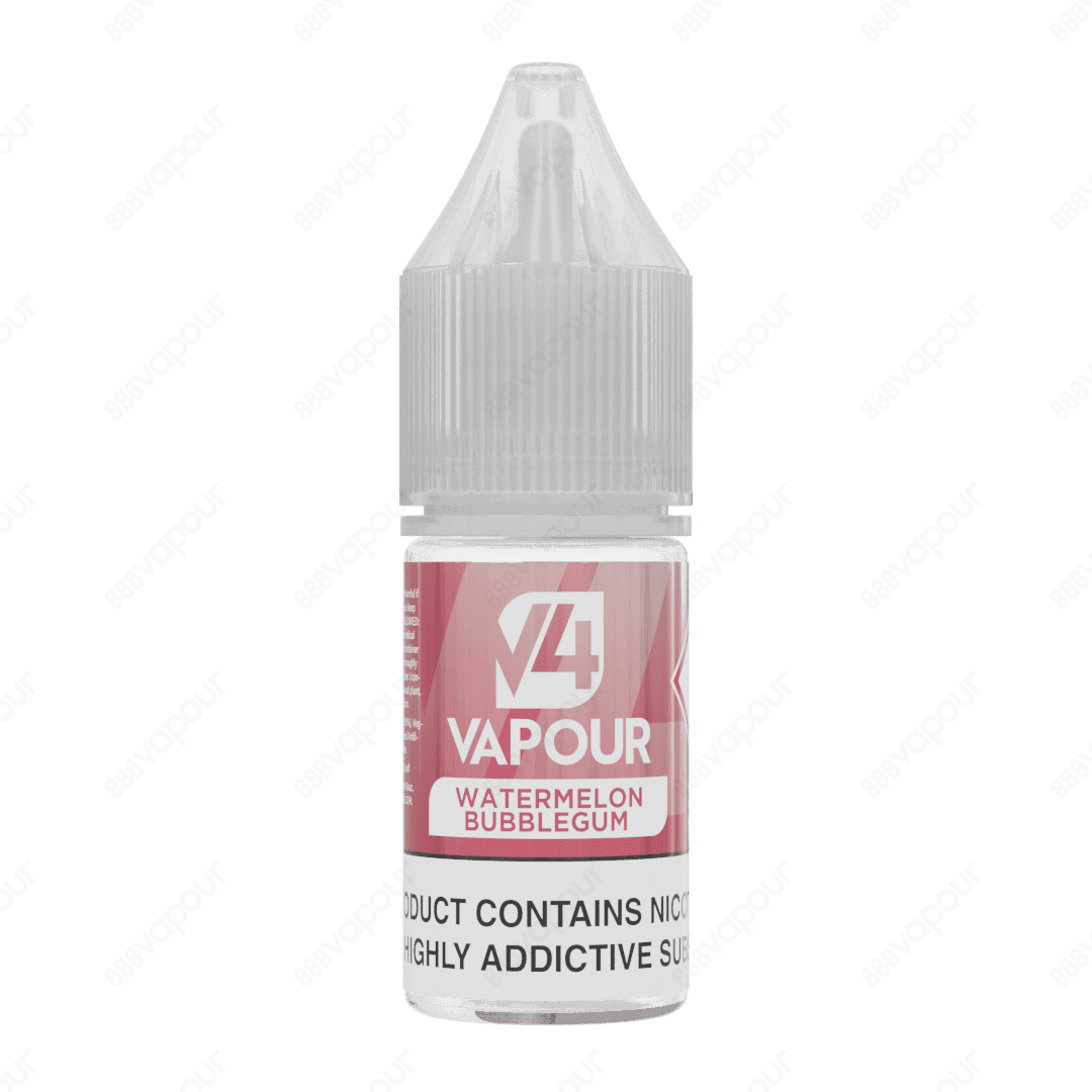 V4 Vapour Watermelon Bubblegum 0mg Freebase E-Liquid