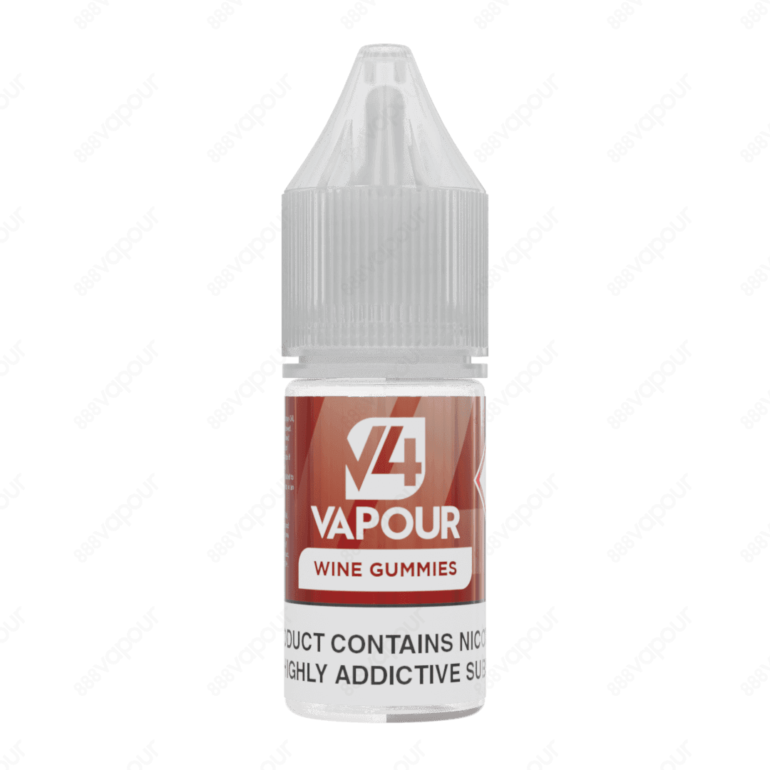 V4 Vapour Wine Gummies 0mg Freebase 10ml E-Liquid
