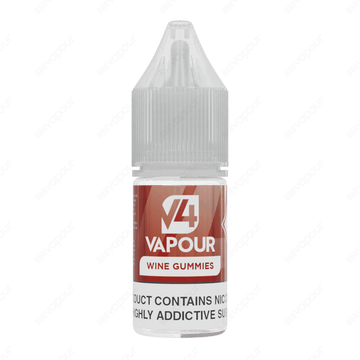 V4 Vapour Wine Gummies 0mg Freebase 10ml E-Liquid
