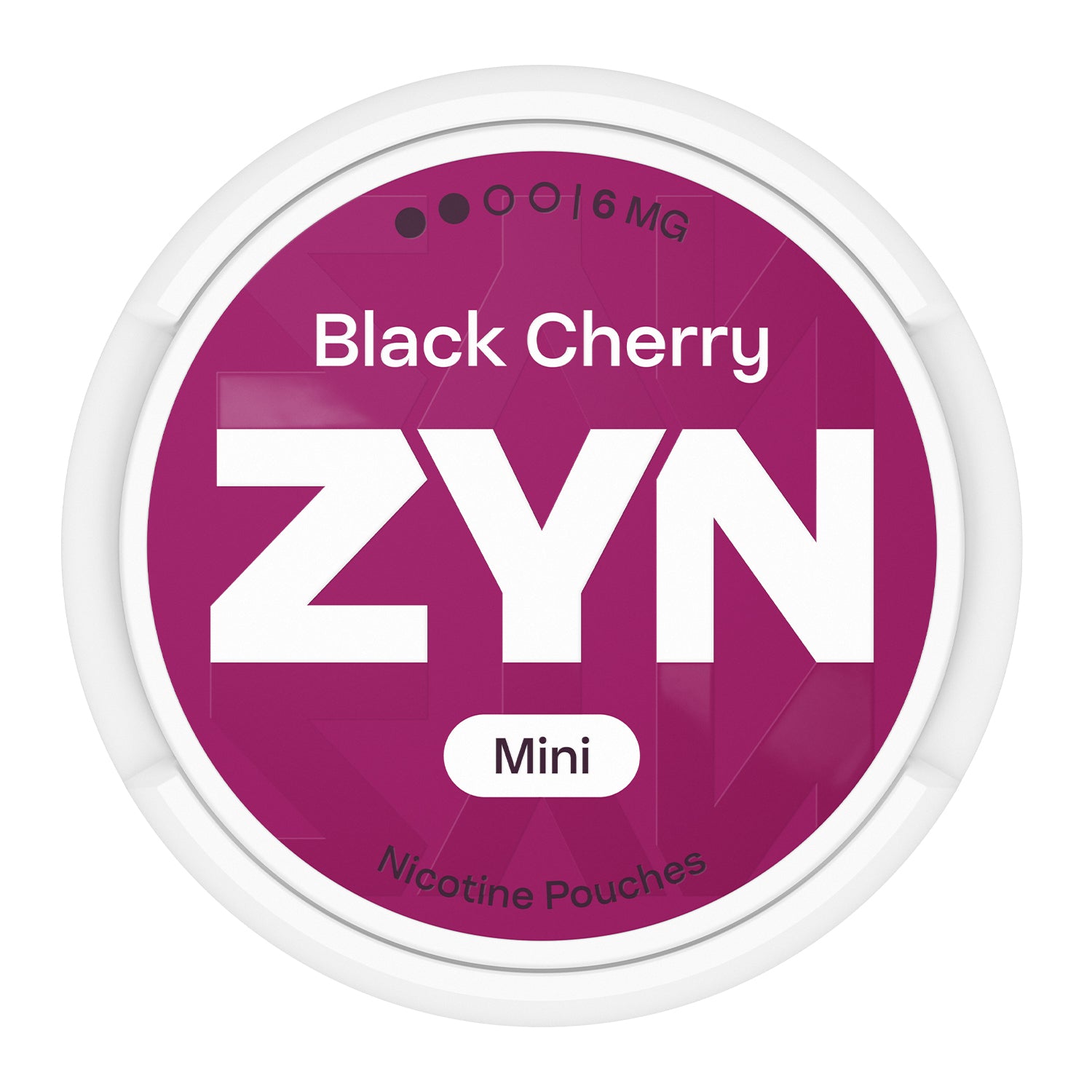 Black Cherry ZYN Mini Nicotine Pouches 6mg