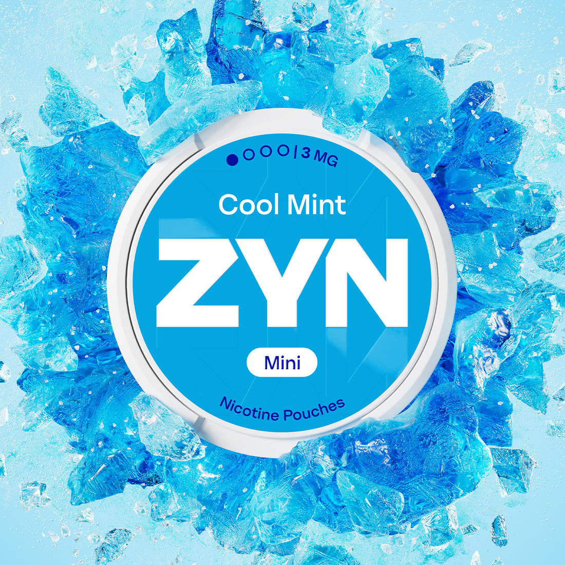 ZYN Cool Mint Mini Nicotine Pouches 3mg