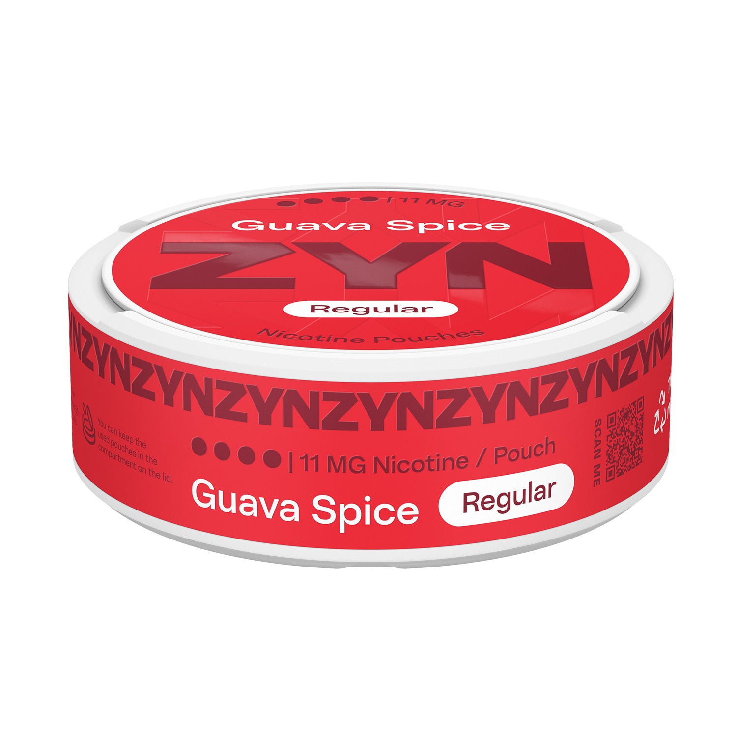 ZYN Guava Spice Slim Nicotine Pouches 11mg
