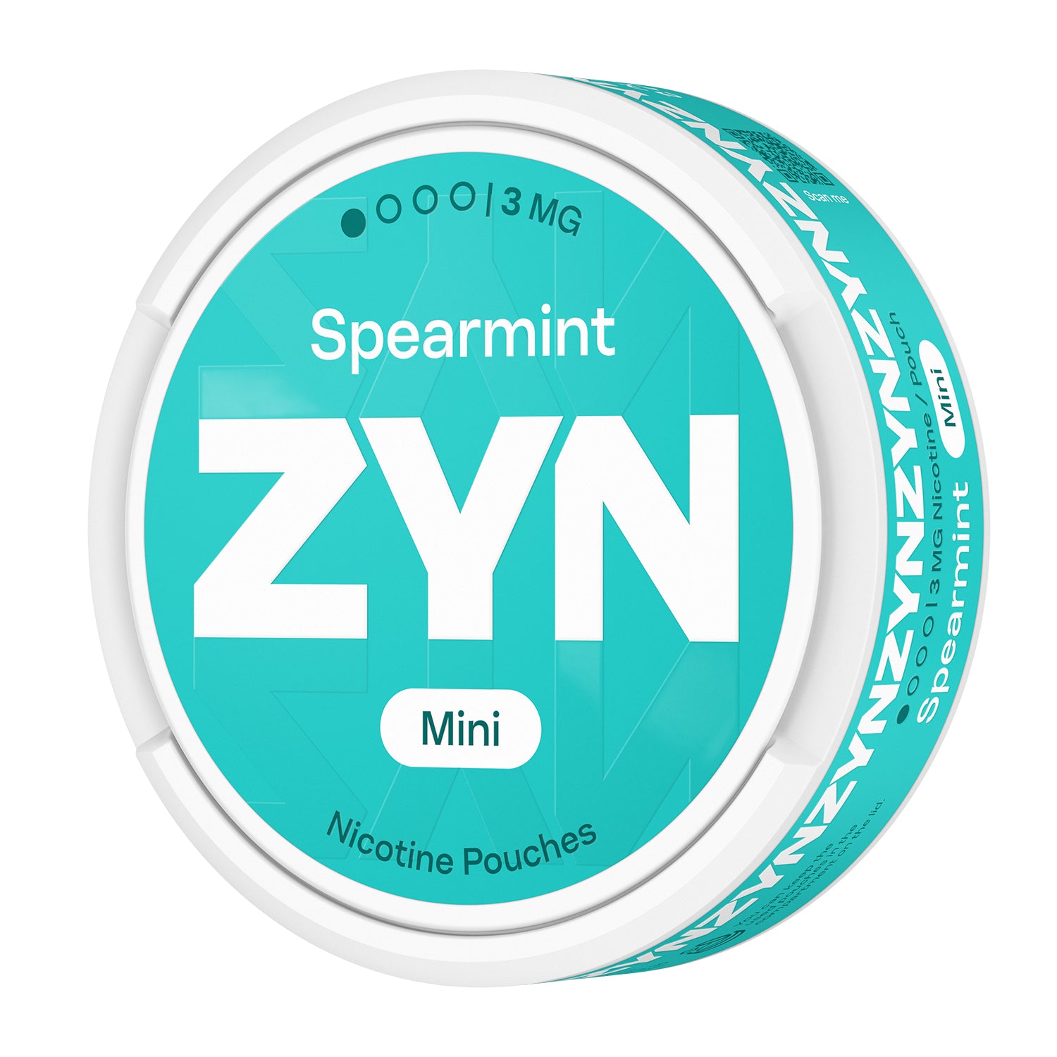 Spearmint ZYN Mini Nicotine Pouches 3mg