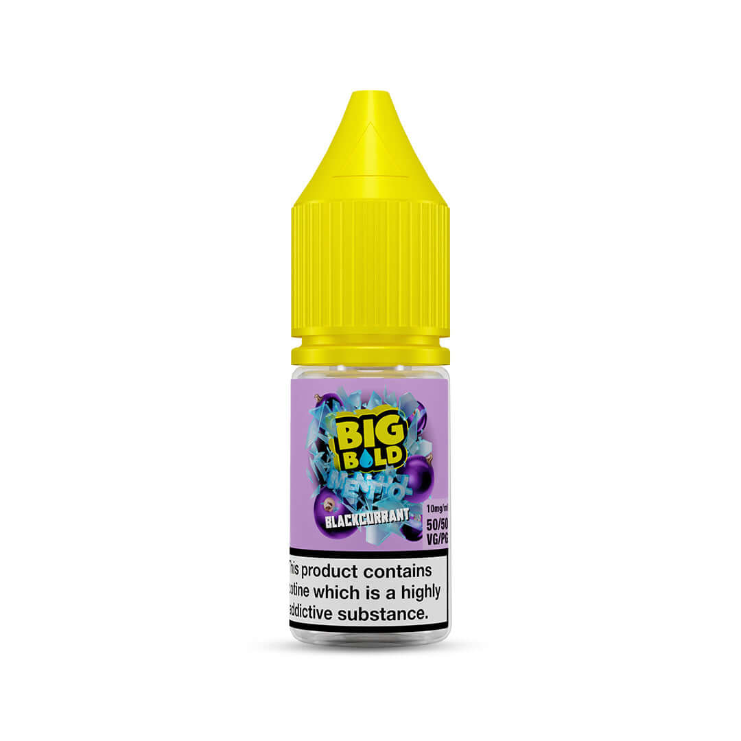 Big Bold Blackcurrant Menthol 10mg Nicotine Salt E-Liquid