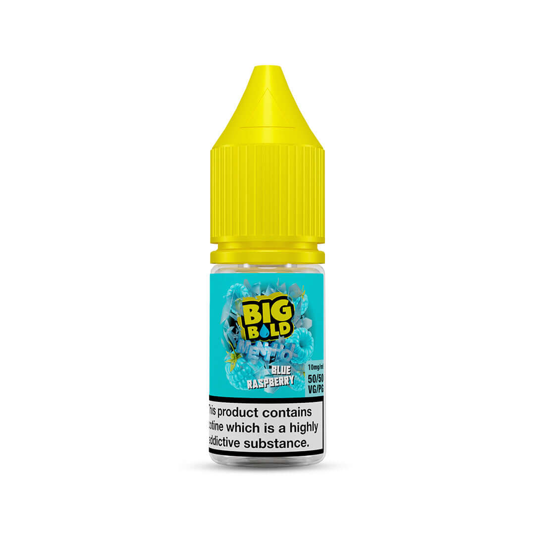 Big Bold Blue Raspberry Menthol 10mg Nicotine Salt E-Liquid