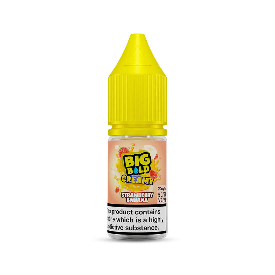 Big Bold Strawberry Banana 20mg Nicotine Salt E-Liquid