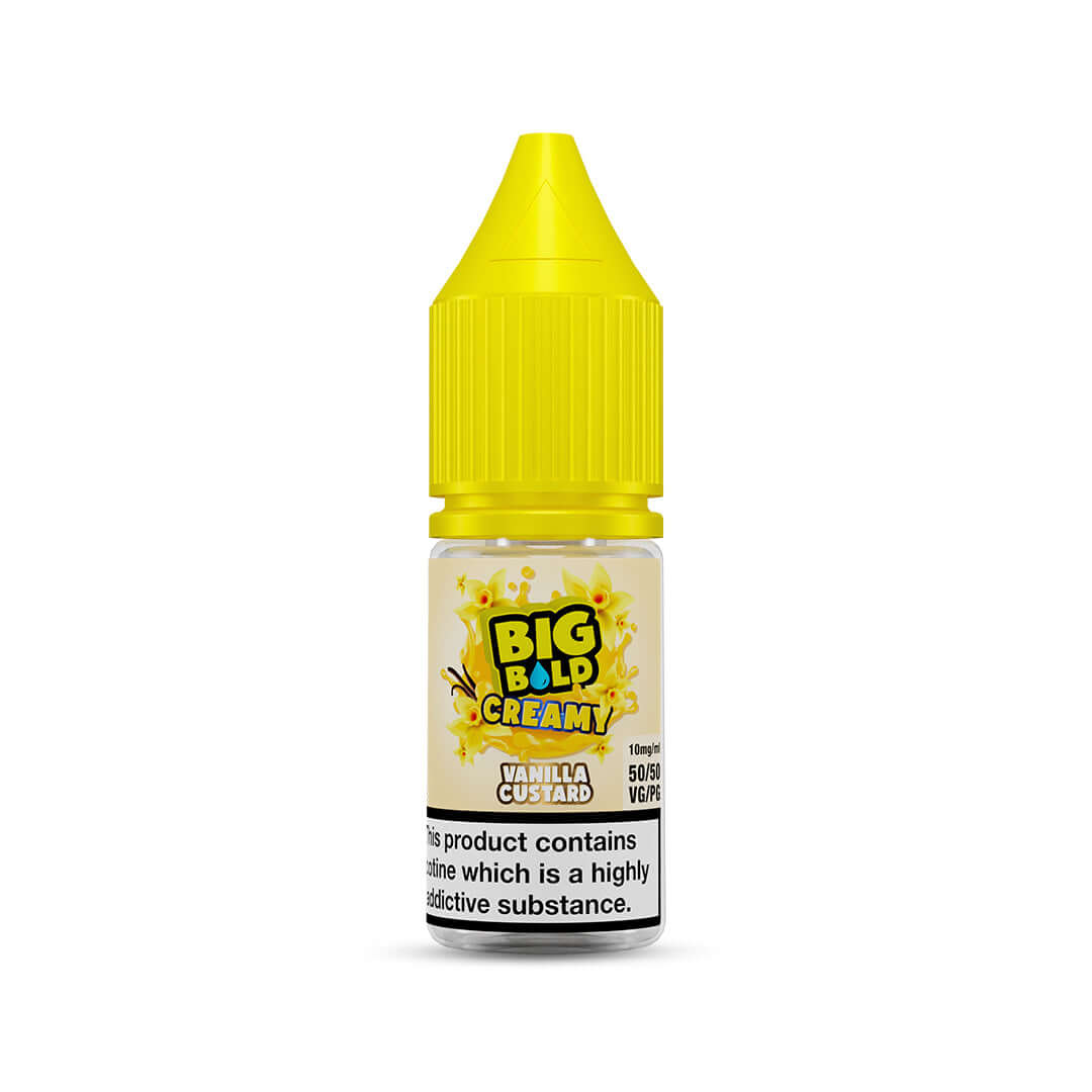Big Bold Vanilla Custard 10mg Nicotine Salt E-Liquid