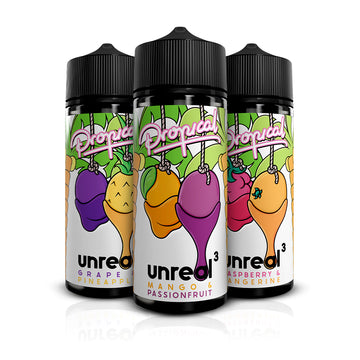 Group image of Unreal 3 Propical 100ml Shortfill E-Liquid