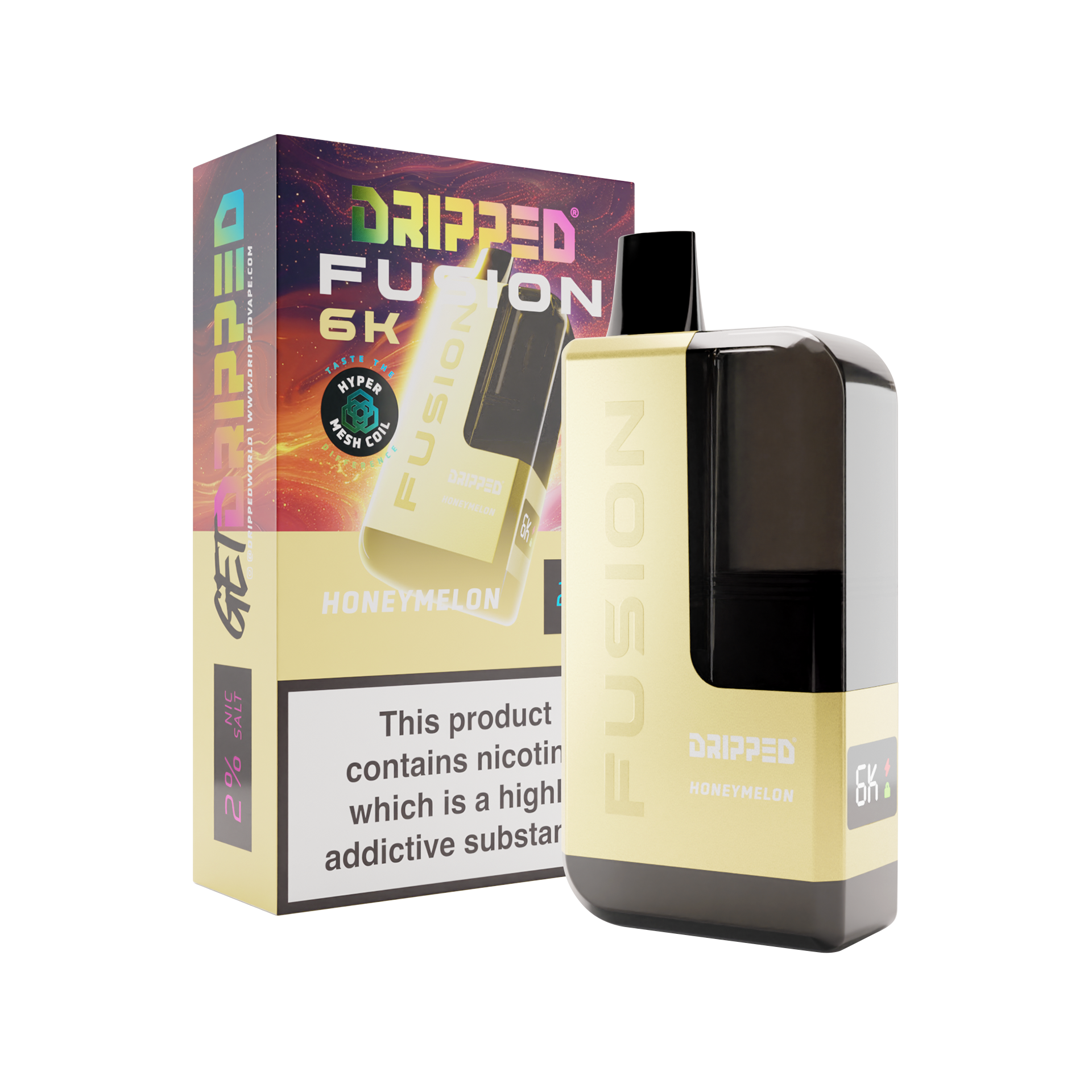 Honeymelon Dripped Fusion 6k Disposable Kit