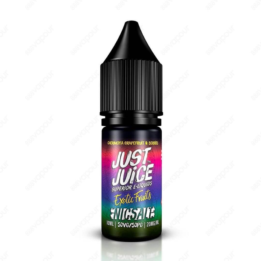 888 Vapour | Just Juice Salts - Cherimoya Grapefruit and Berries 10ml | £3.95 | 888 Vapour | Introducing the Just Juice Salts range here at 888 Vapour! Our Just Juice Salts range has a 50/50 PG/VG ratio for a smoother vaping experience, and contains 11mg