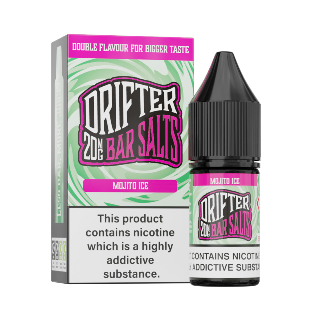 Drifter Bar Salts Mojito Ice 20mg Nicotine Salt E-Liquid