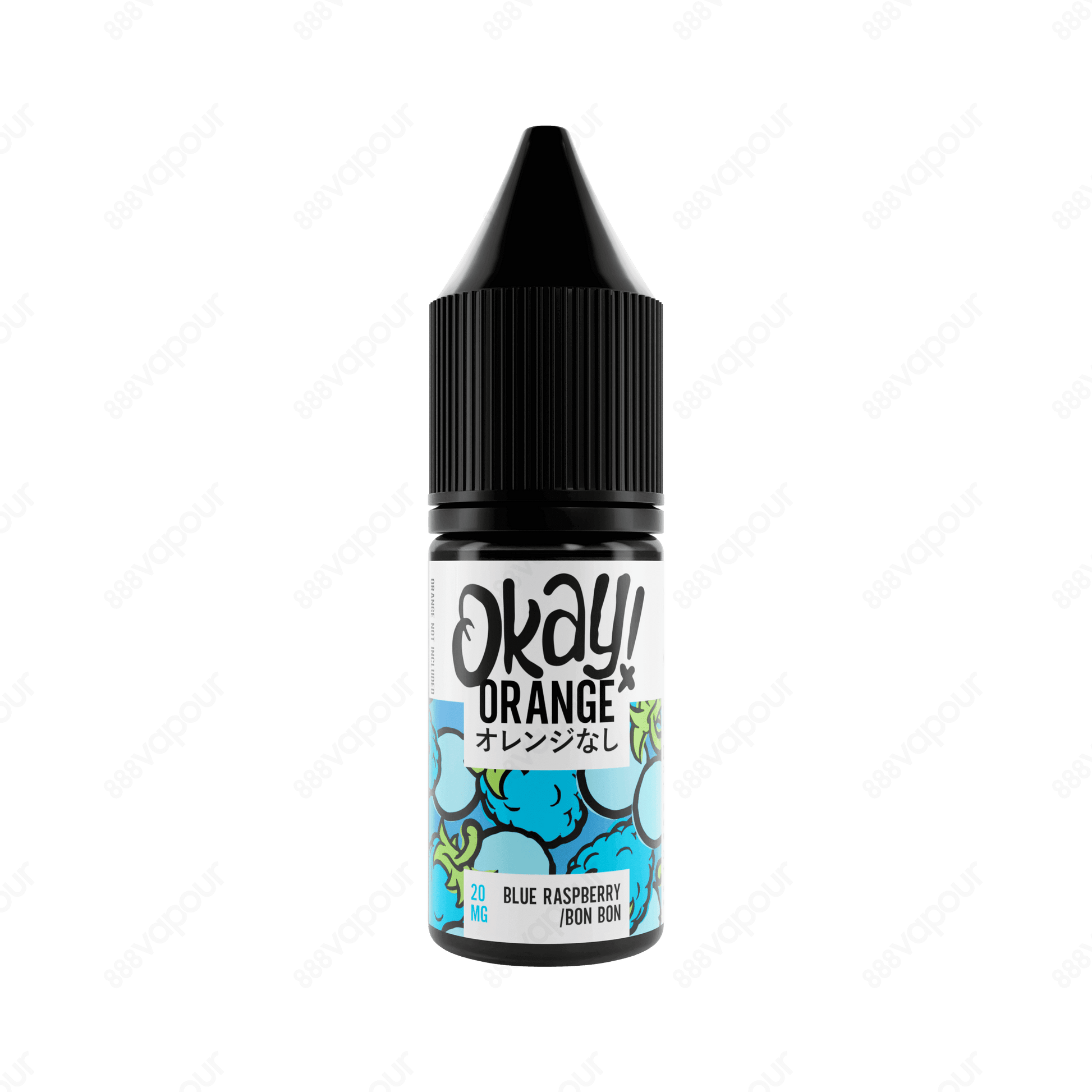 Okay Orange Blue Raspberry Bon Bon 10ml Nicotine Salt E-Liquid
