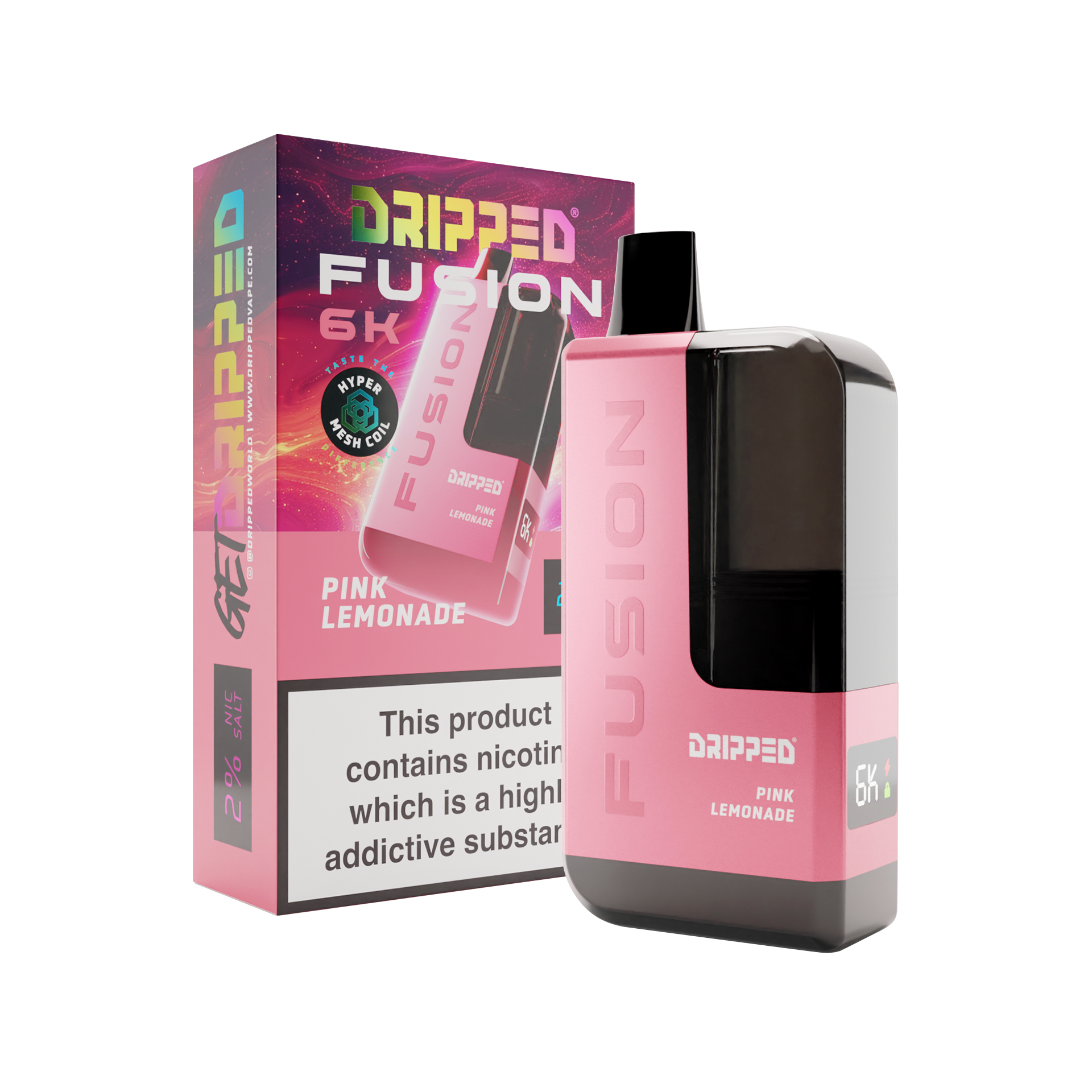 Pink Lemonade Dripped Fusion 6k Disposable Kit