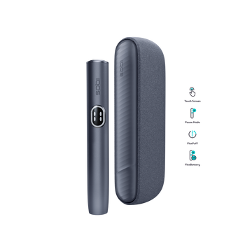 IQOS ILUMA-i Kit from front with case