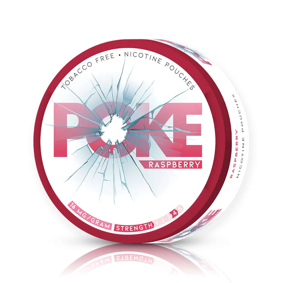 POKE Raspberry Nicotine Pouches 16mg