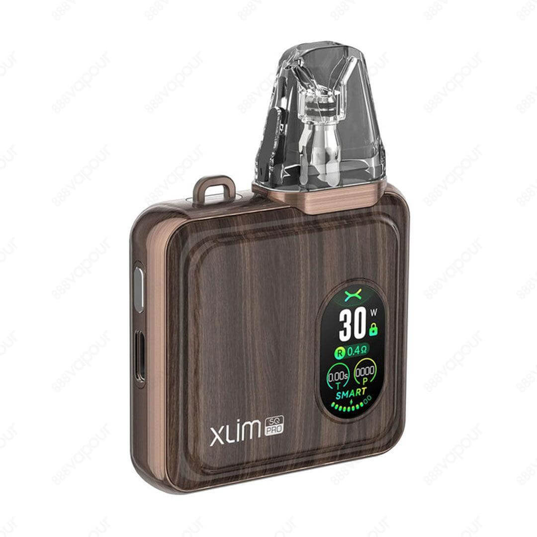 Gunmetal Wood Oxva Xlim SQ Pro Vape Kit