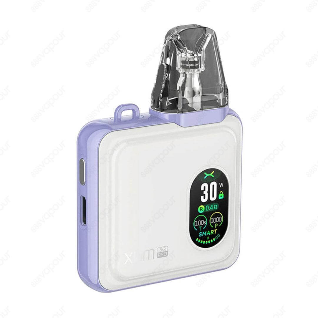 Mauve White Oxva Xlim SQ Pro Vape Kit