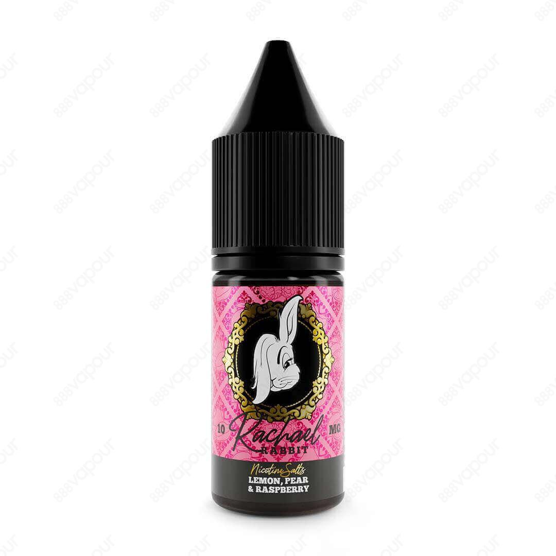 Rachael Rabbit Lemon, Pear & Raspberry Salt E-Liquid | £3.95 | 888 Vapour | Rachael Rabbit Lemon, Pear & Raspberry Nicotine Salt E-Liquid is tangy raspberry with citrus tones from a sweet lemon. This is complemented with ripe and juicy pear notes, with co