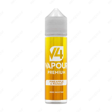 V4 Vapour Pineapple & Mango 50ml Shortfill E-liquid