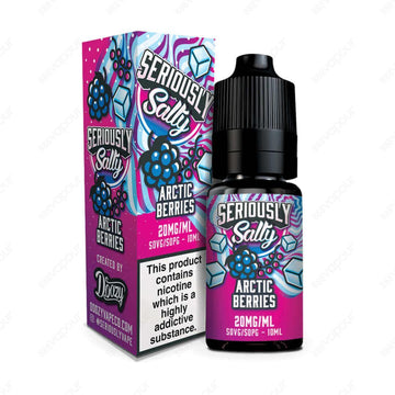 Doozy Vape Co Seriously Salty Arctic Berries 10ml Nicotine Salt E-Liquid