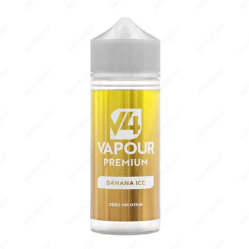 V4 Vapour Banana Ice 100ml Shortfill E-liquid