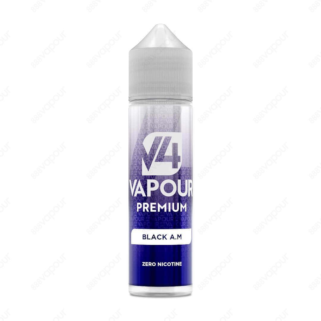 V4 Vapour Black AM 50ml Shortfill E-liquid