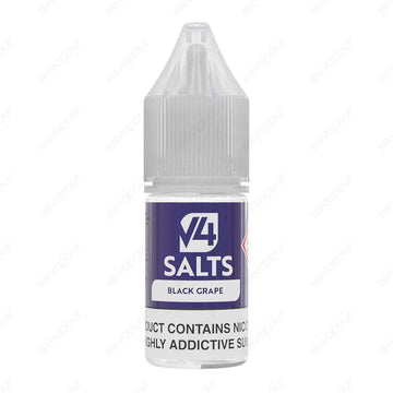 V4 Vapour Black Grape 10ml Nicotine Salt E-Liquid
