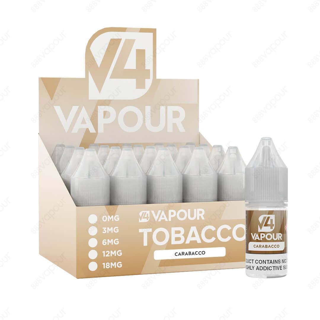 V4 Vapour Carabacco 10ml Freebase E-Liquid with box