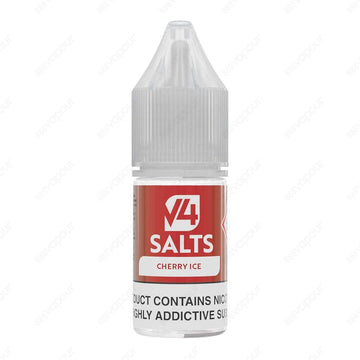 V4 Vapour Cherry Ice 10ml Nicotine Salt E-Liquid