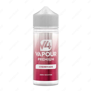 V4 Vapour Cherryade 100ml Shortfill E-liquid