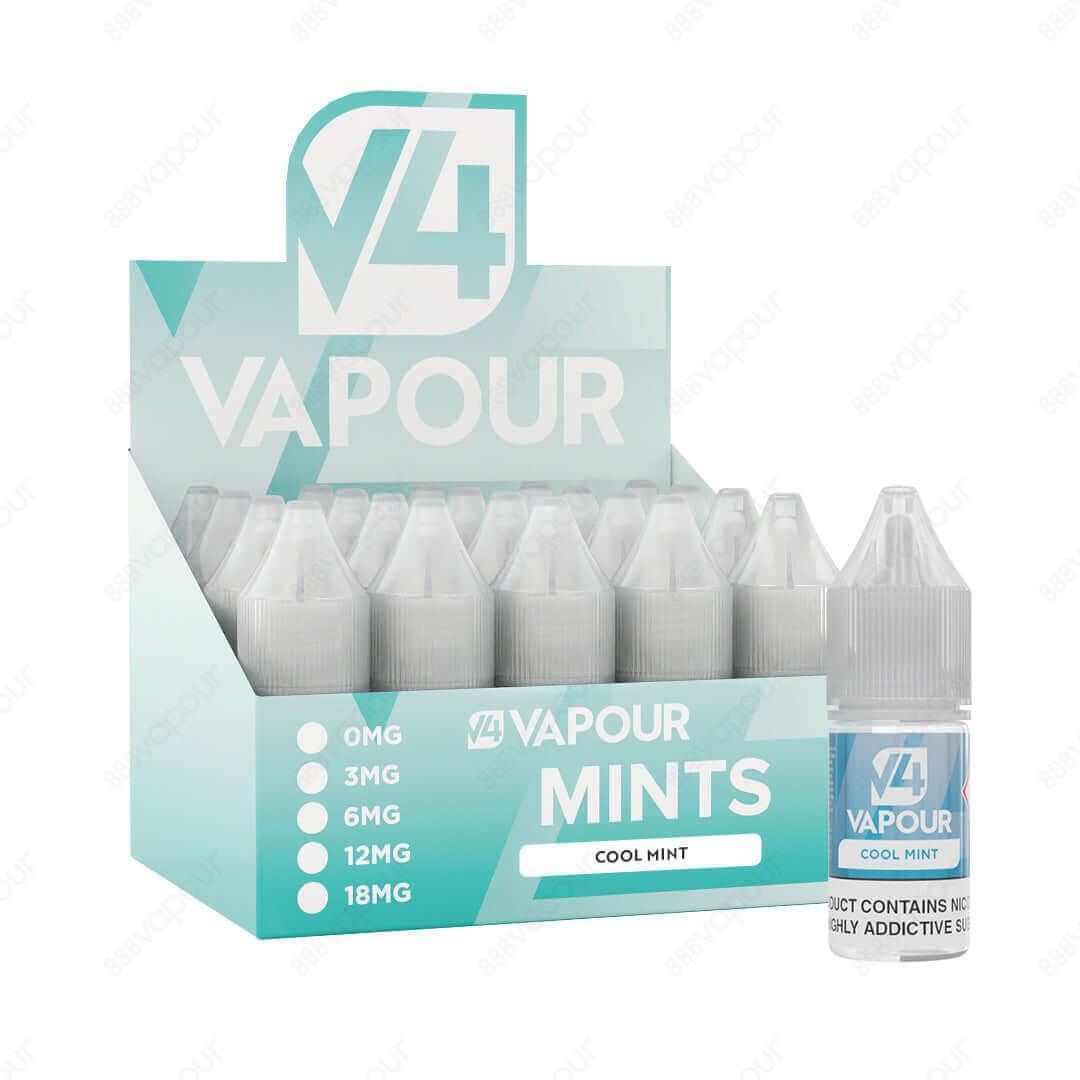 V4 Vapour Cool Mint 10ml Freebase E-Liquid