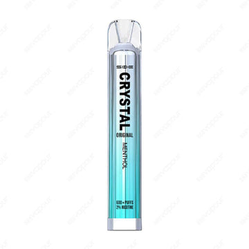 CRYSTAL Bar Menthol Vape | 888 Vapour | £4.99 | 888 Vapour | Crystal Bar Menthol recreates the perfect ice cold menthol flavours of the nations favourite sweets and chewing gums in a 600 puff disposable vape bar! The Ice cold straight menthol flavour is p