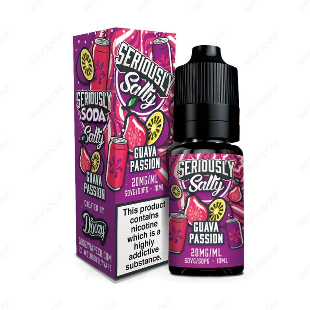 Doozy Vape Co Seriously Soda Guava Passionfruit 10ml Nicotine Salt E-Liquid