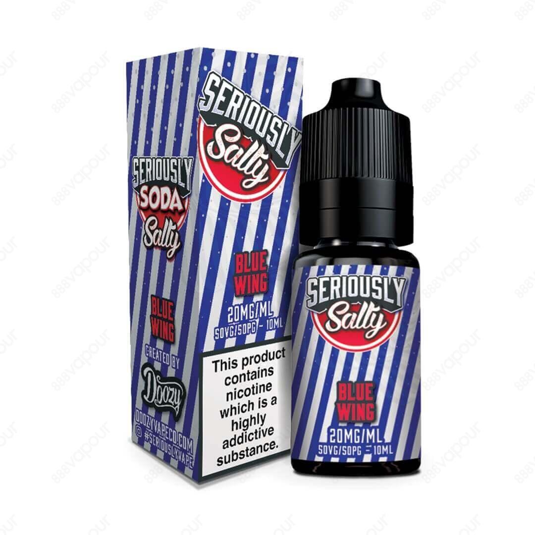 Doozy Vape Co Seriously Soda Blue Wing 10ml Nicotine Salt E-Liquid