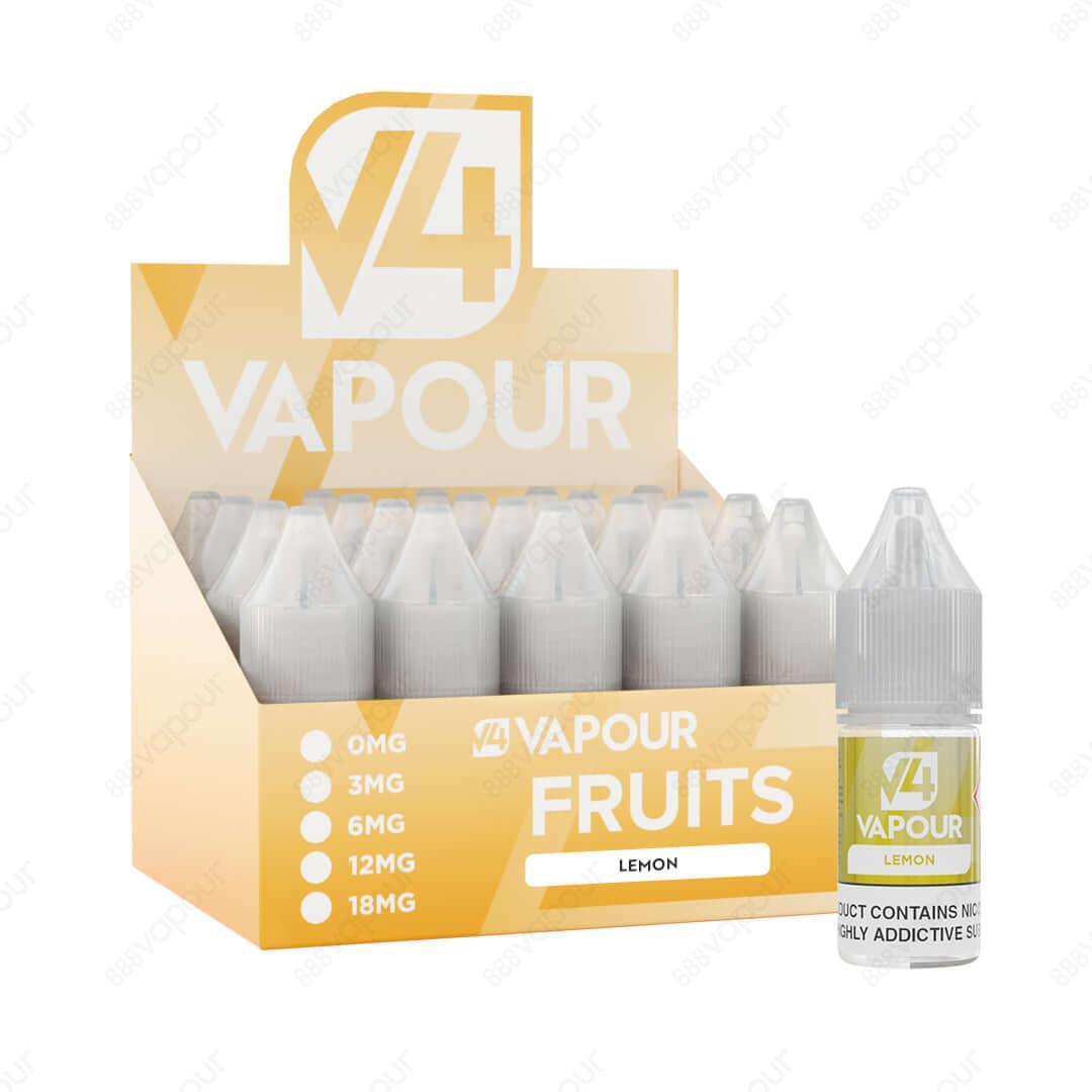 V4 Vapour Lemon 10ml Freebase E-Liquid