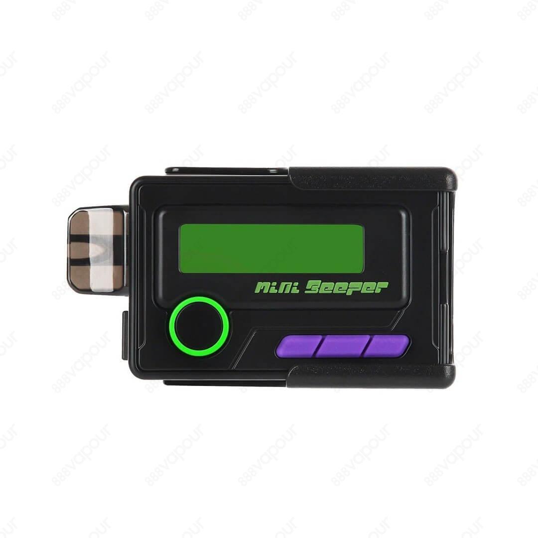 Old School Black WizVapor Mini Beeper Pod Kit