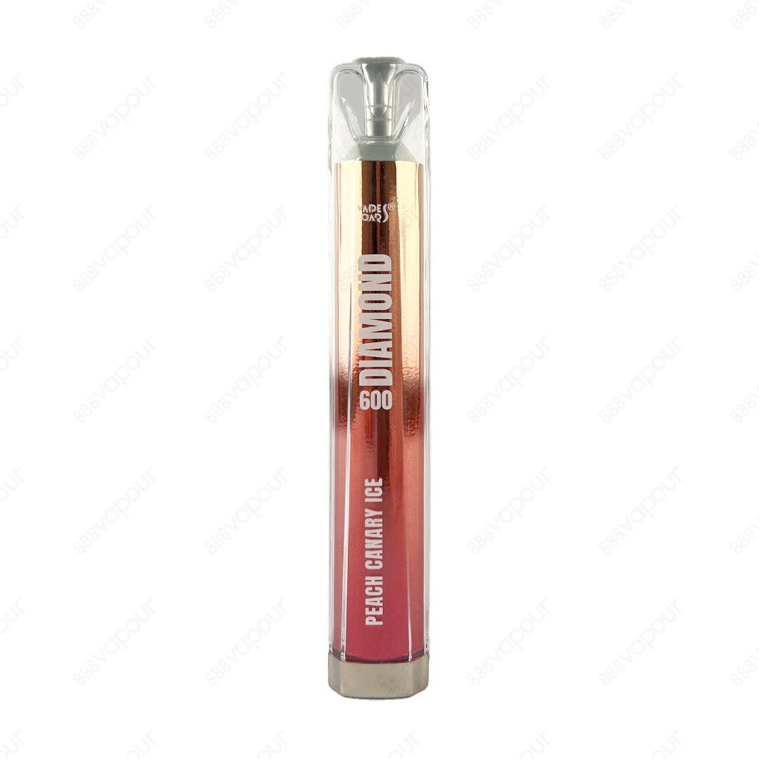 Vapes Bars Diamond 600 Peach Canary Ice Disposable Vape Kit 888 Vapour Vapes Bars Diamond 600 Peach Canary Ice Disposable Vape Kit 888 Vapour