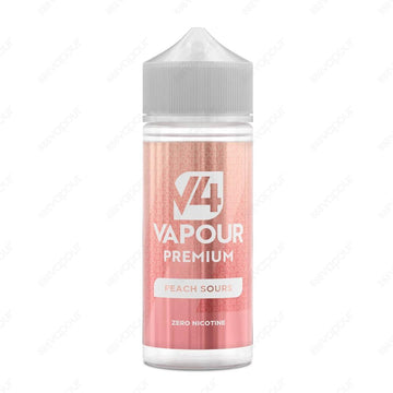 V4 Vapour Peach Sours 100ml Shortfill E-liquid